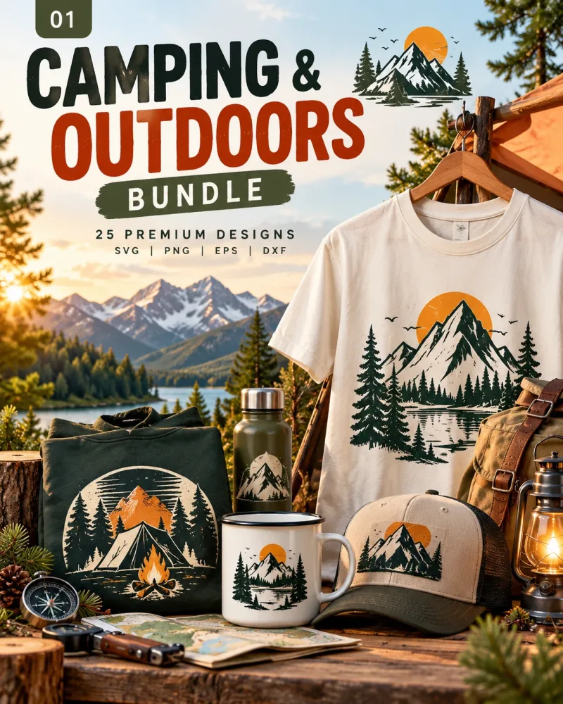 Camping & Outdoors Bundle preview