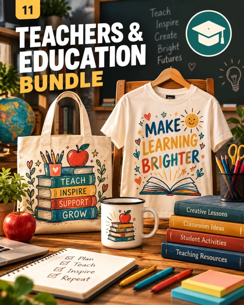Teachers & Education Bundle preview